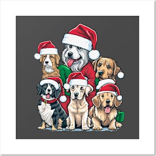 Merry Doggiesmas Posters and Art